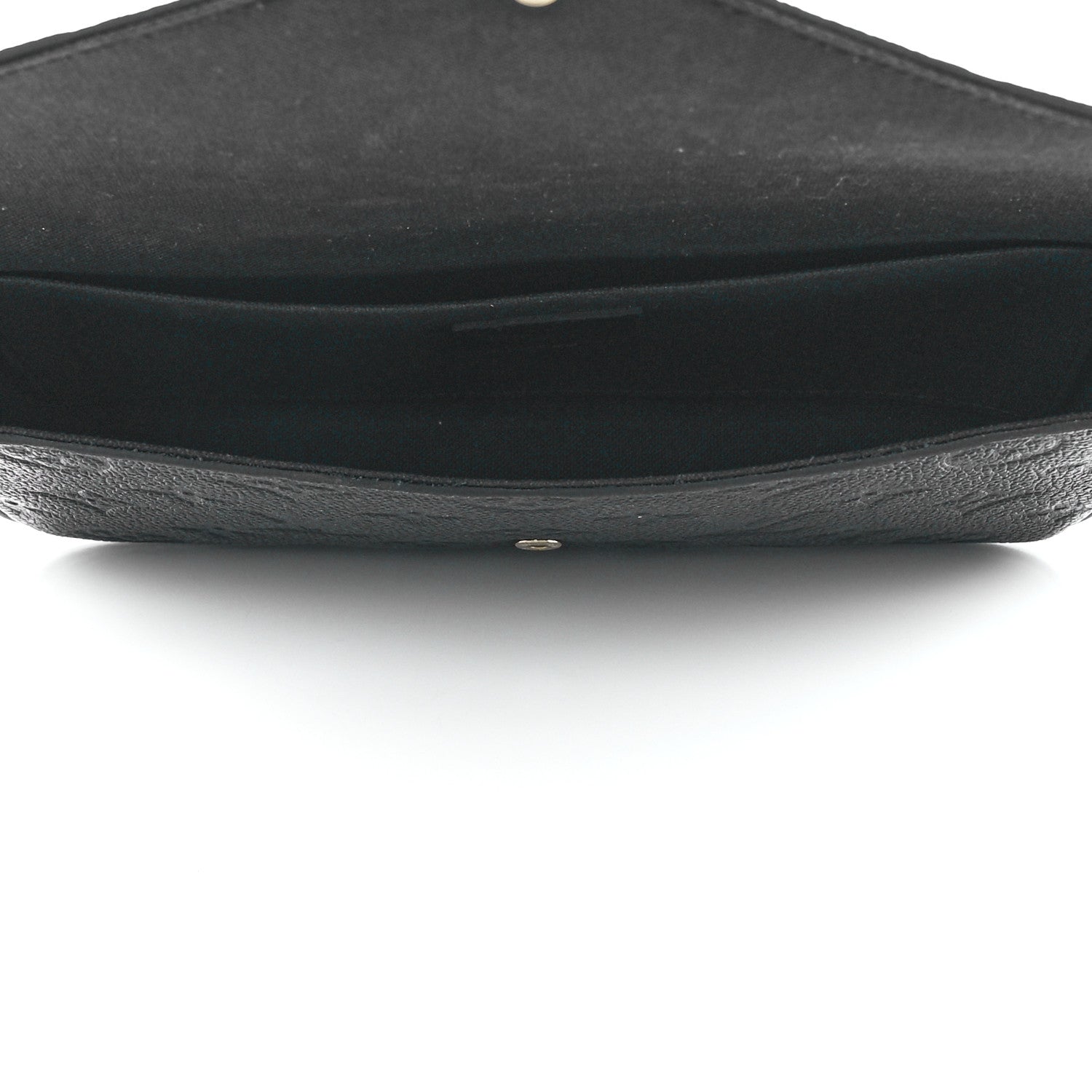 Louis Vuitton Empreinte Pochette Felicie Chain Wallet Black 6 of 16