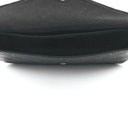Louis Vuitton Empreinte Pochette Felicie Chain Wallet Black 6 of 16
