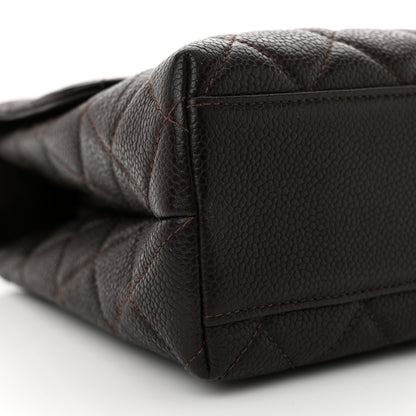 Chanel Caviar Quilted Medium Kelly Flap Brown 9 of 11