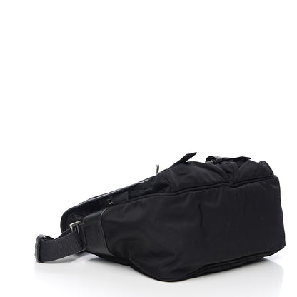 Prada Nylon Vela Messenger Bag Black 3 of 8