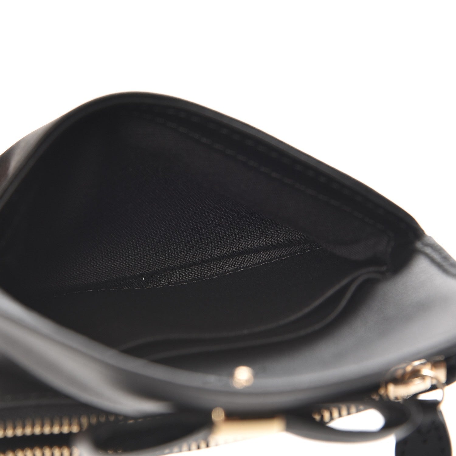 Mulberry Goatskin Bow Coin Purse Black 6 of 7