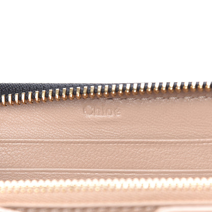 Chloe Grained Calfskin Marcie Long Zip Around Wallet Black 6 of 10