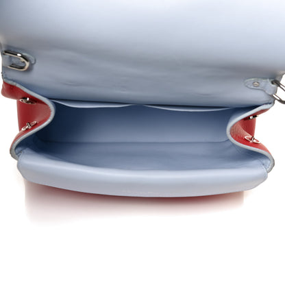 Christian Dior Smooth Calfskin Small Be Dior Flap Red 9 of 11