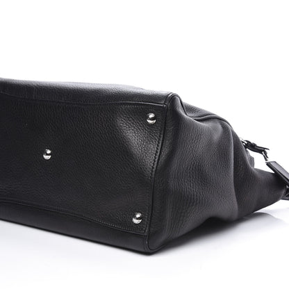 Prada Vitello Daino Twin Pocket Tote Black 6 of 13