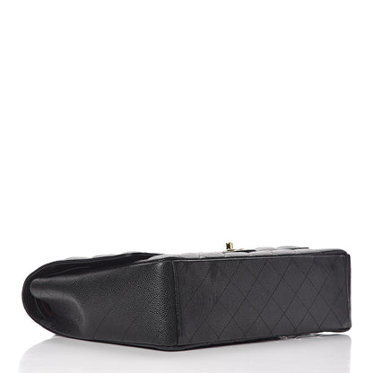 Chanel Caviar Quilted Maxi Double Flap Black 4 of 19
