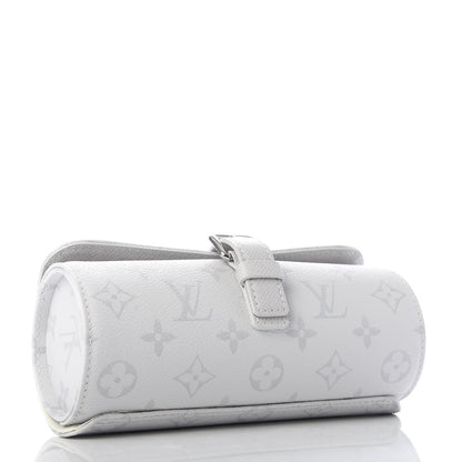 Louis Vuitton Taigarama 3 Watch Travel Case Antartica 4 of 9