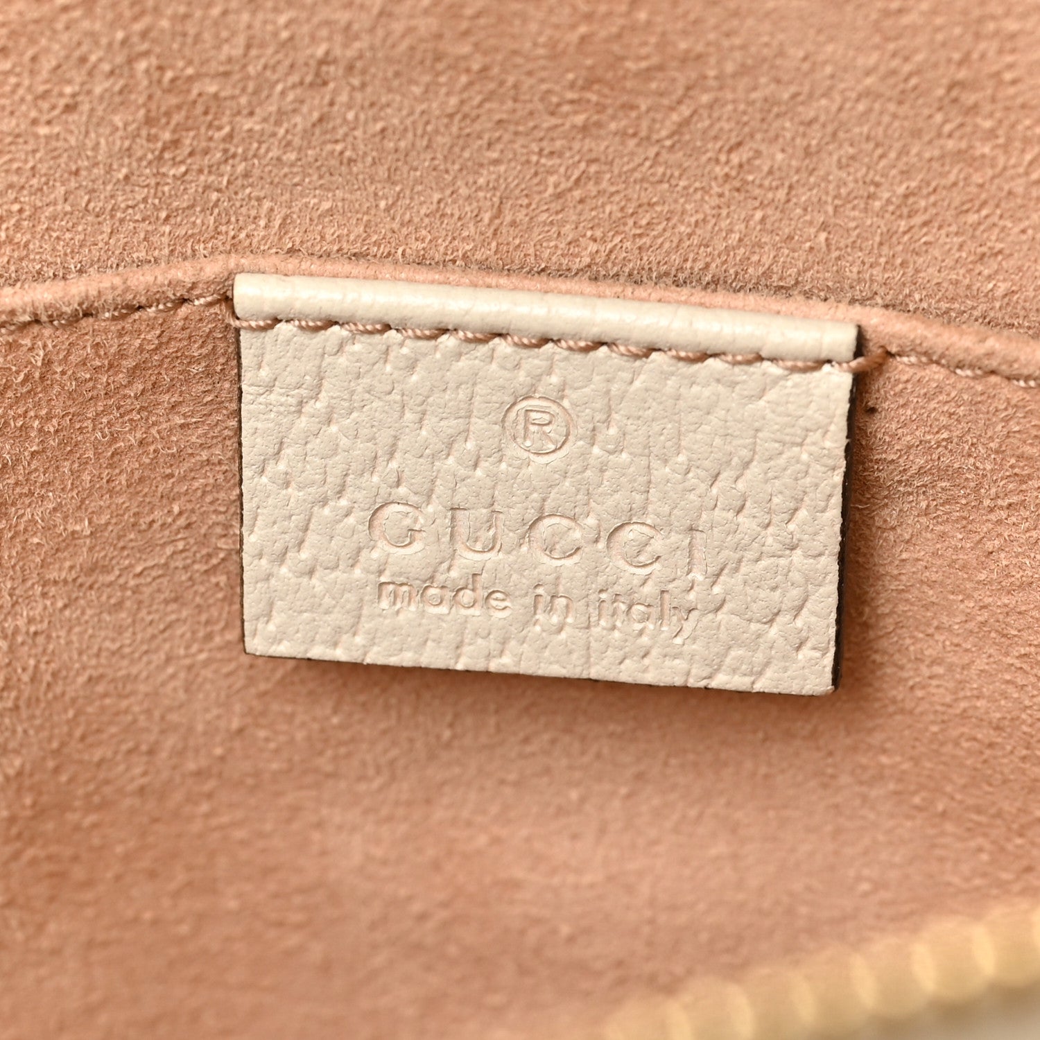 Gucci Textured Calfskin Web Small Ophidia Tote Bag Mystic White 6 of 8