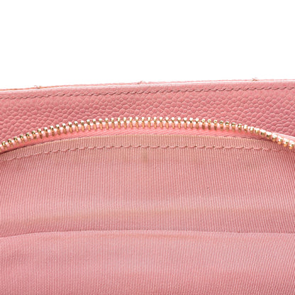 Chanel Caviar Quilted Petit Timeless Shopping Tote PTT Pink 8 of 17