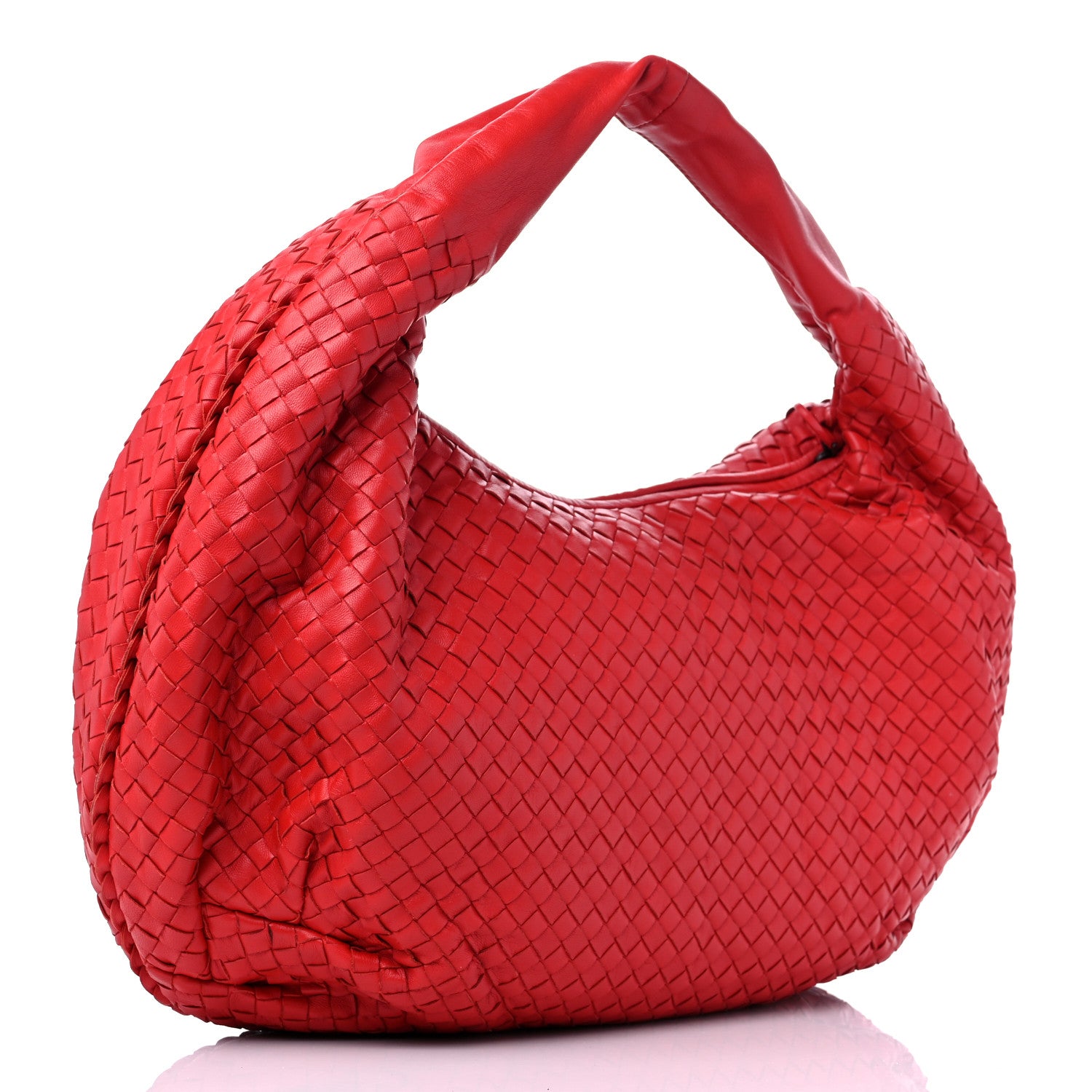 Bottega Veneta Nappa Intrecciato Medium Belly Veneta Hobo Flame 4 of 12