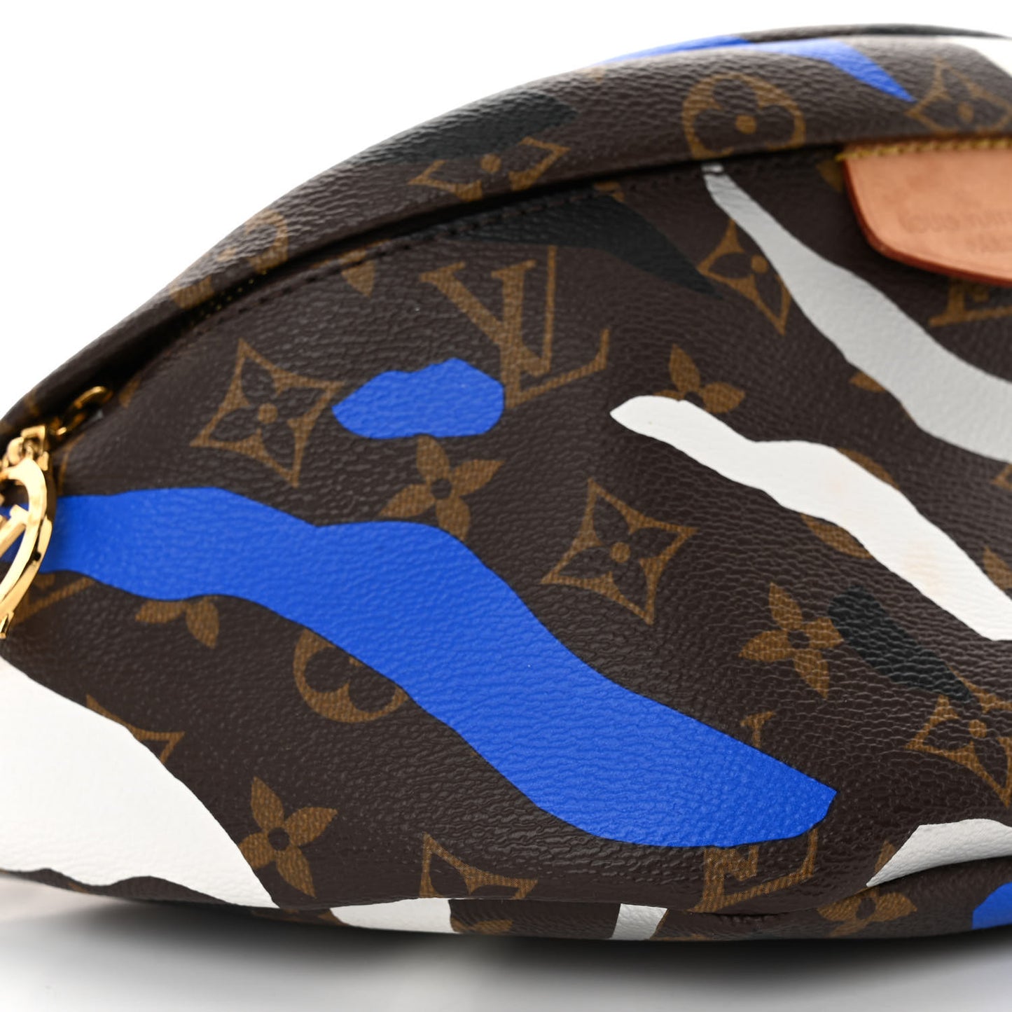 x LoL Monogram Bumbag Blue Silver