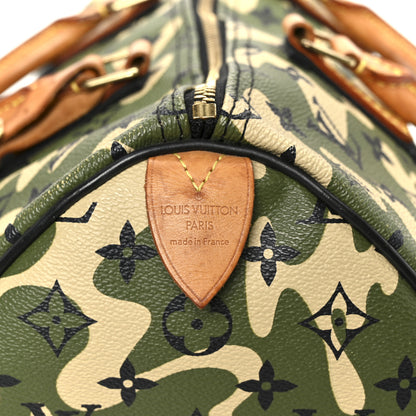 Louis Vuitton Monogramouflage Speedy 35 6 of 13