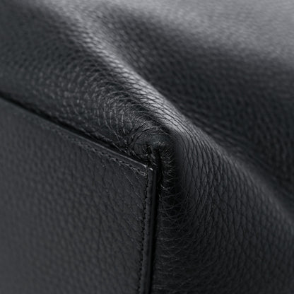 Valentino Garavani Grained Calfskin Rockstud Shoulder Tote Black 8 of 12