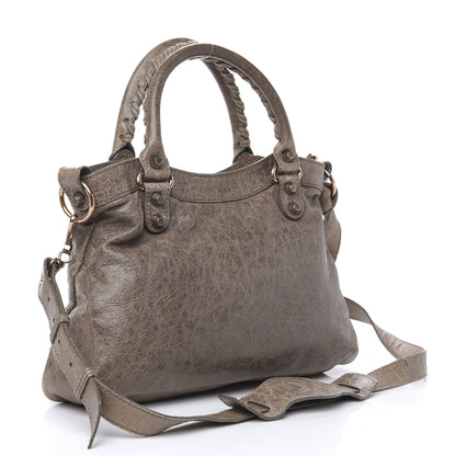 Balenciaga Agneau Giant 12 Gold Hardware Town Gris Poivre 3 of 13
