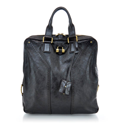 Saint Laurent Leather Muse Tote Brown 1 of 11