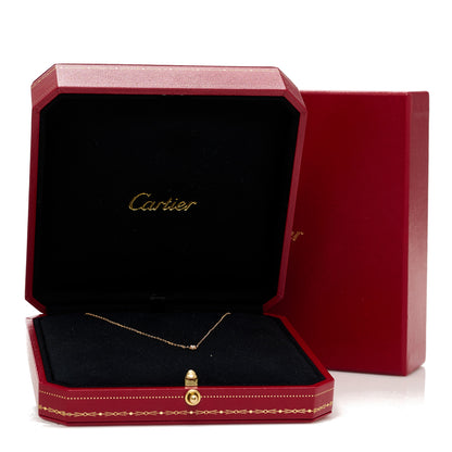Cartier 18K Pink Gold Diamond XS D'Amour Pendant Necklace 6 of 6