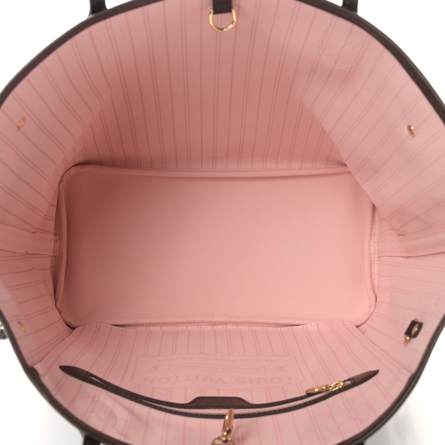 Damier Ebene Neo Neverfull MM Rose Ballerine
