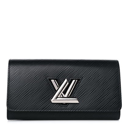 Louis Vuitton Epi Twist Wallet Black 1 of 7