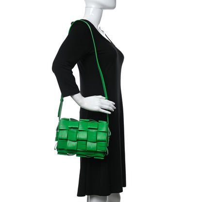 Bottega Veneta Nappa Maxi Intrecciato Fringed Cassette Crossbody Bag Parakeet 2 of 12