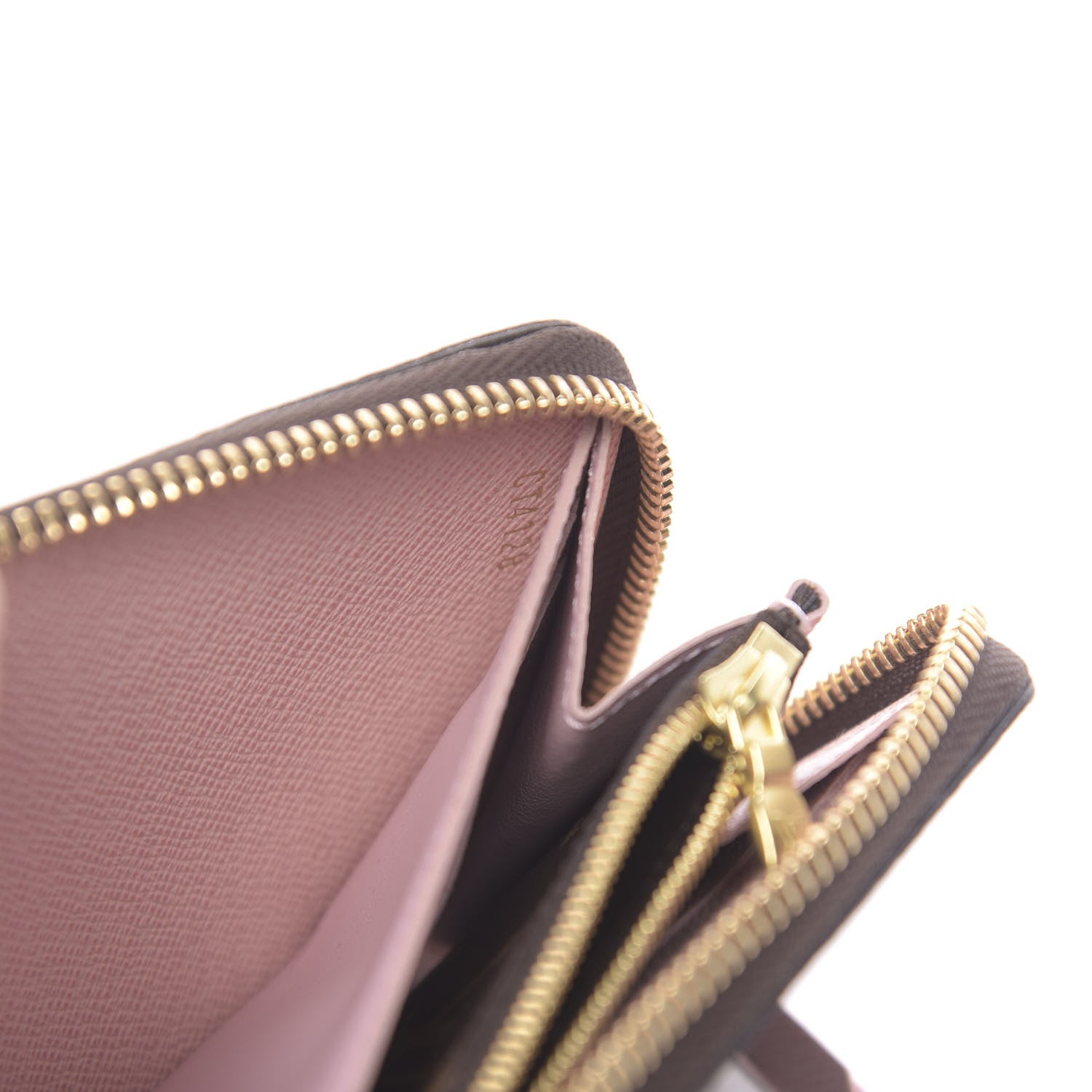 Louis Vuitton Monogram Clemence Wallet Rose Ballerine 7 of 8
