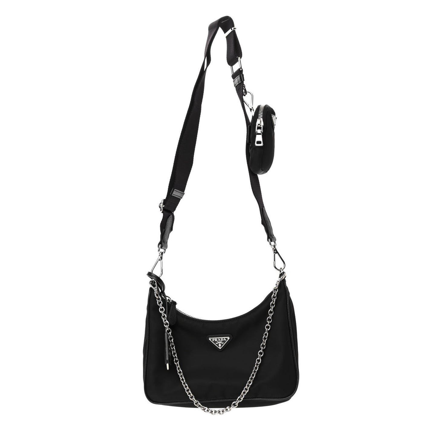 Nylon Re-Edition 2005 Shoulder Bag Black