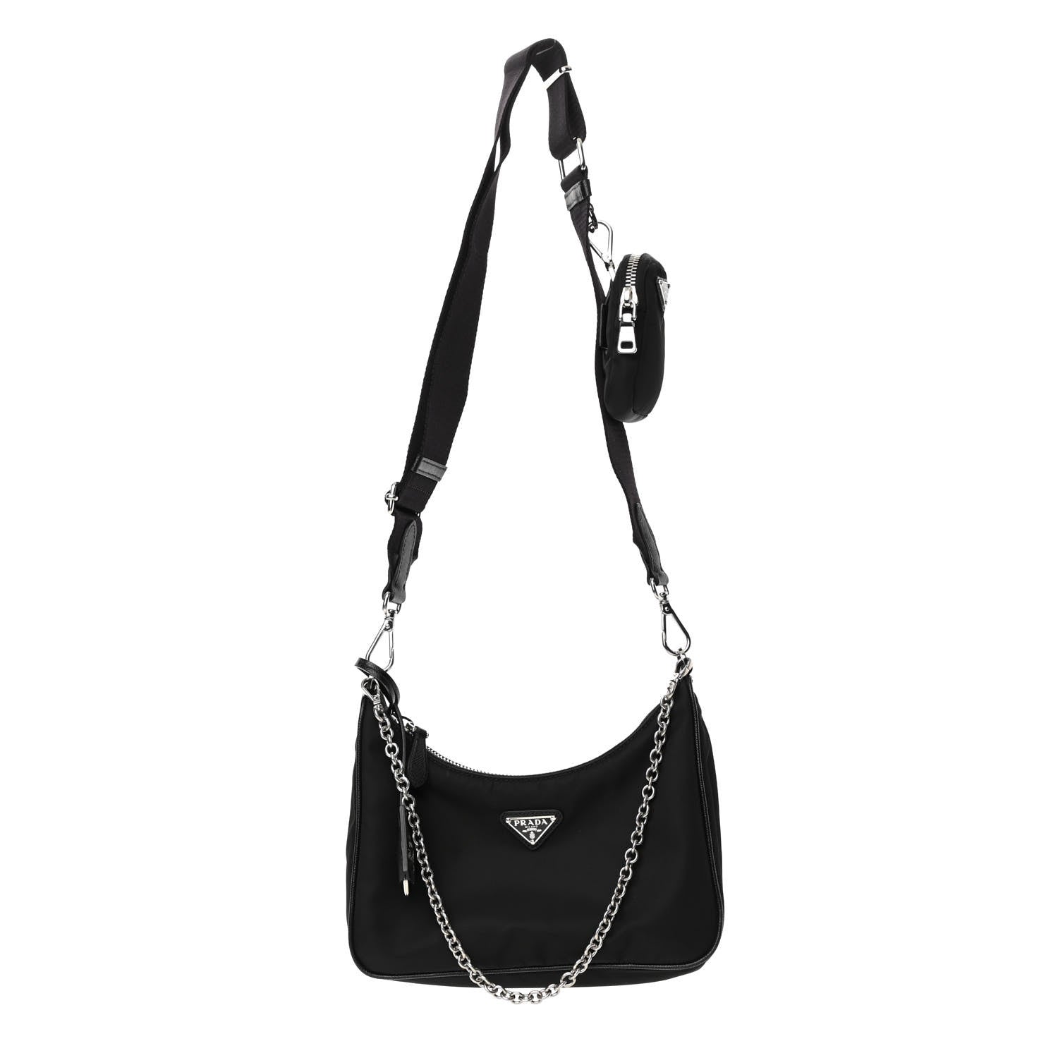 Prada Nylon Re-Edition 2005 Shoulder Bag Black 1 of 13
