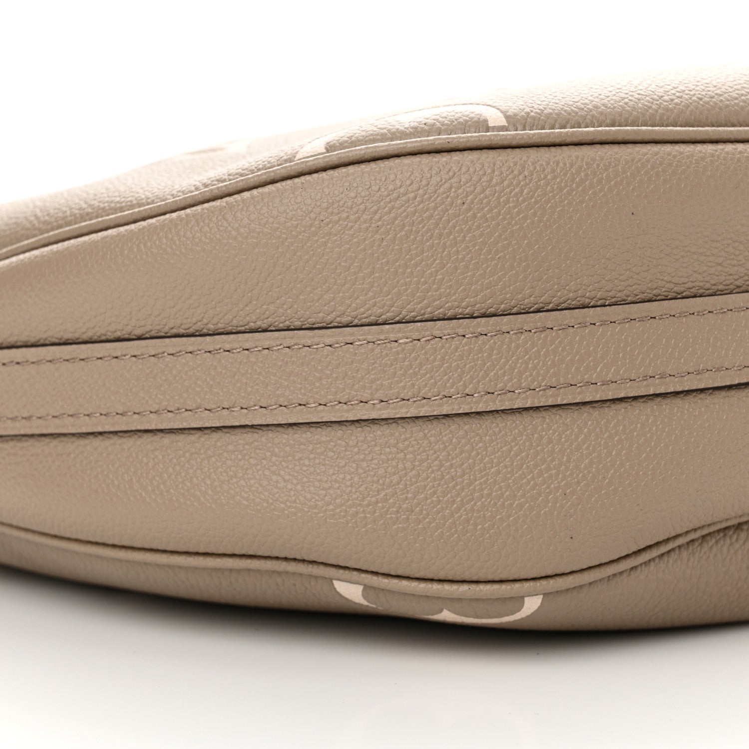 Louis Vuitton Empreinte Monogram Giant Loop Hobo Dove Gray Cream 9 of 10