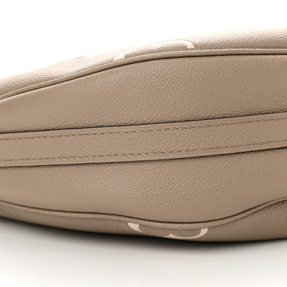 Louis Vuitton Empreinte Monogram Giant Loop Hobo Dove Gray Cream 9 of 10