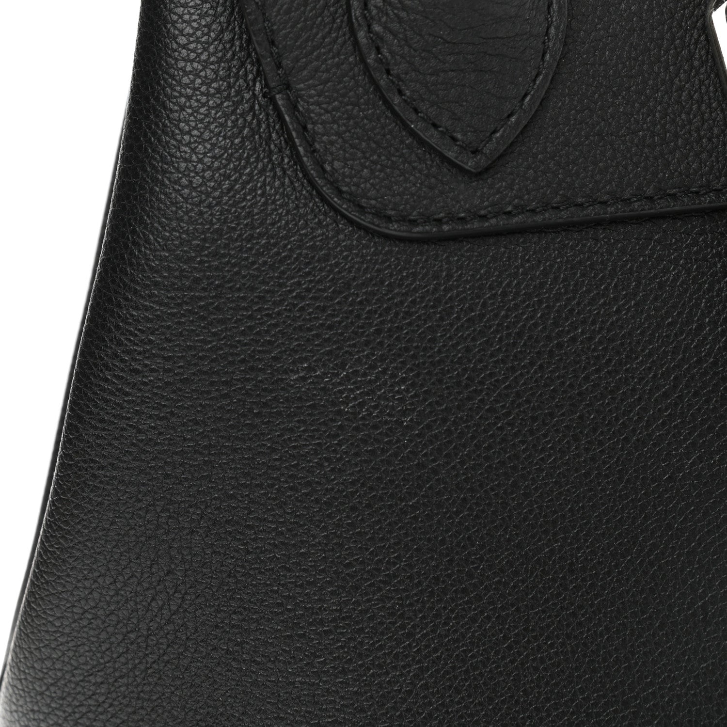 Louis Vuitton Calfskin Lockme Backpack Black 12 of 14