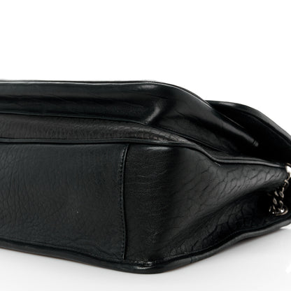 Saint Laurent Grained Lambskin Monogram Large Niki Chain Satchel Black 11 of 11