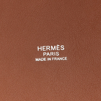 Hermes Feutre Swift Picotin Lock 18 PM Gris Clair Gold 6 of 9