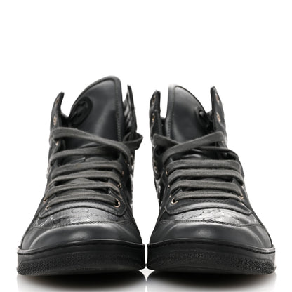 Gucci Imprime Monogram Mens Coda High Top Sneakers 8 Grey 3 of 11