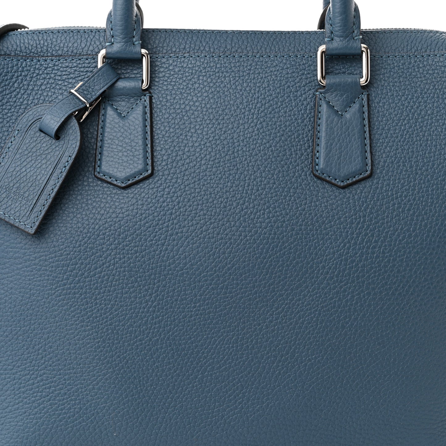 Taurillon Victor Briefcase Blue Gris