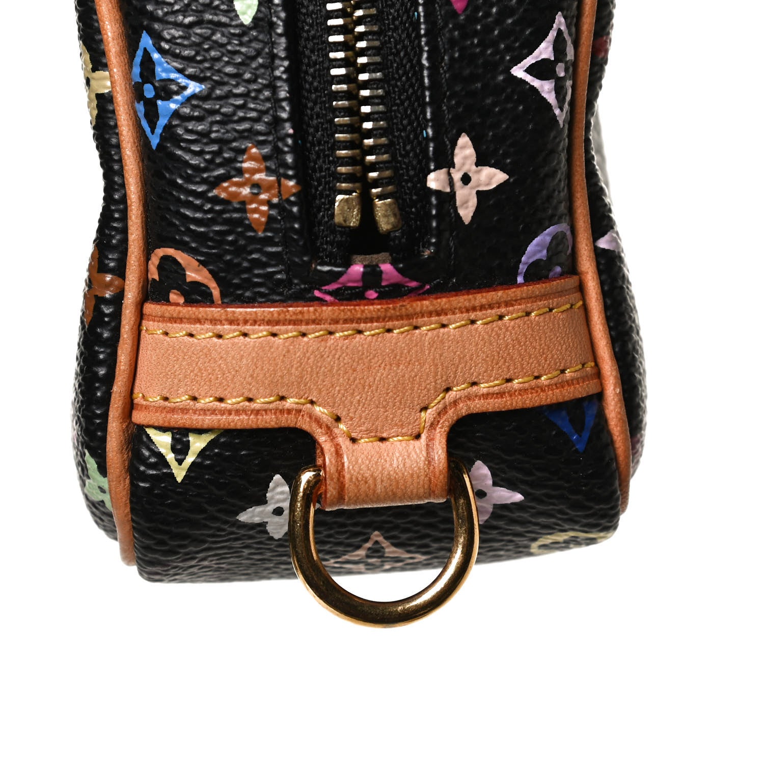 Louis Vuitton Monogram Multicolor Trousse Wapity Black 10 of 10