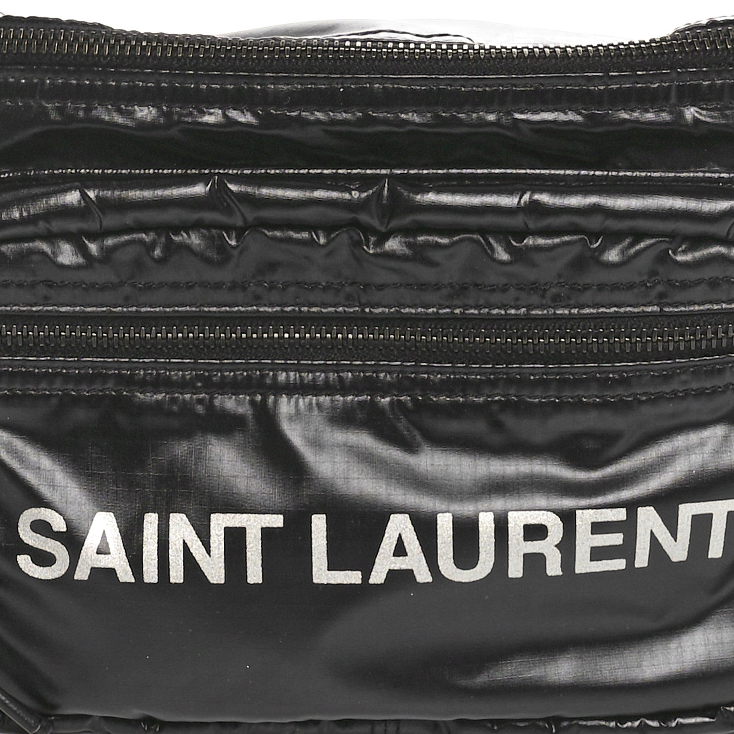 Saint Laurent Nylon Logo Nuxx Body Belt Bag Black 7 of 10