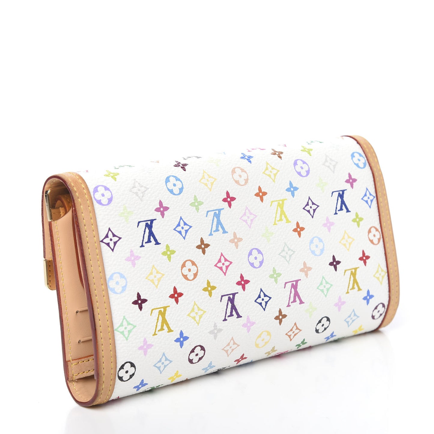 Monogram Multicolor Porte Tresor International Wallet White