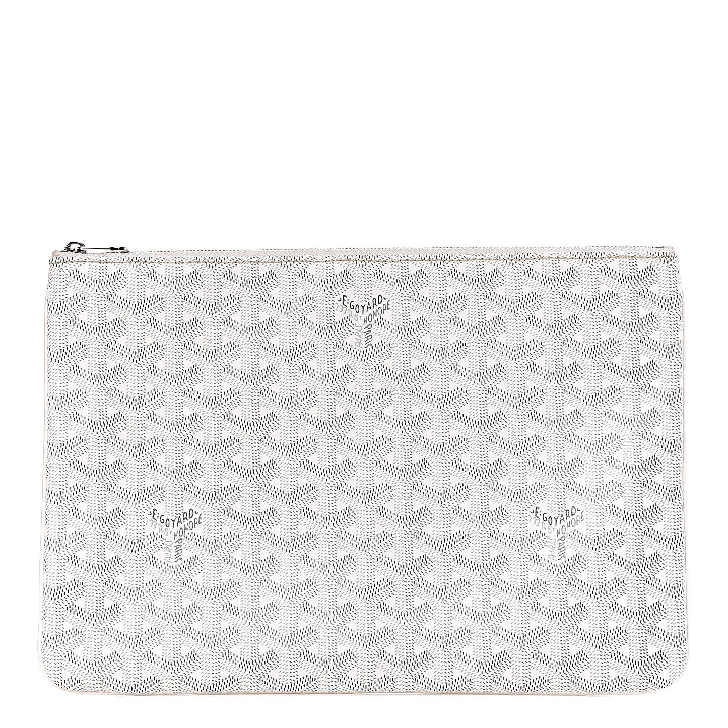 Goyardine Senat Pochette MM White