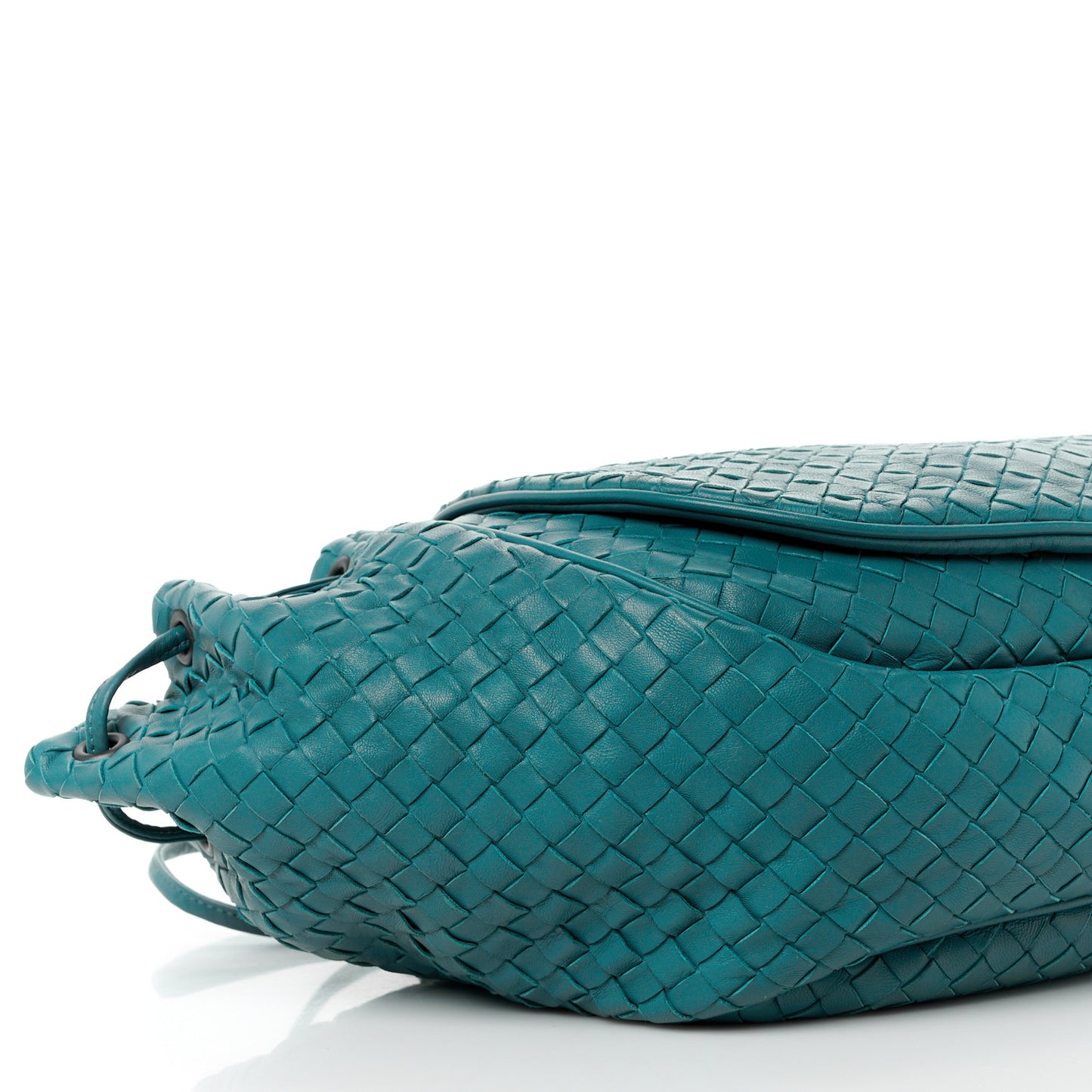 Nappa Intrecciato Messenger Bag Mallard