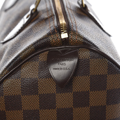 Louis Vuitton Damier Ebene Speedy 30 9 of 34