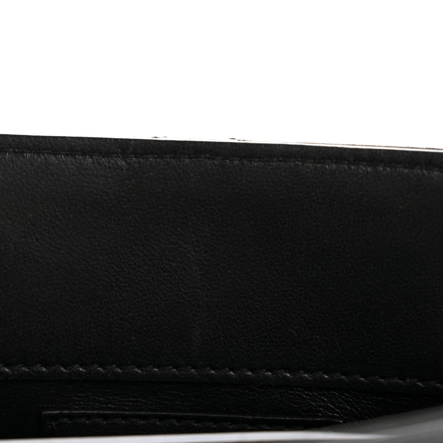 Saint Laurent Lambskin Quilted Le Maillon Square Crossbody Bag Black 11 of 14