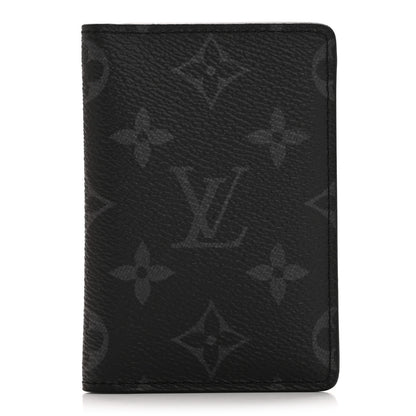 Louis Vuitton Monogram Eclipse Pocket Organizer NM 1 of 8