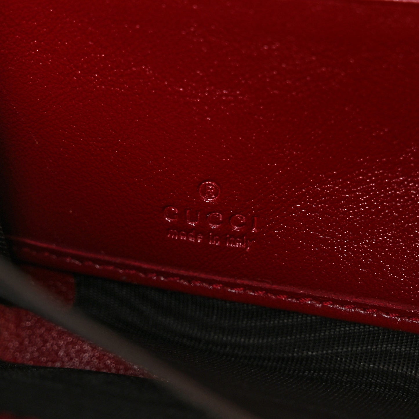 Calfskin Web Rajah Zip Around Wallet Romantic Cherry