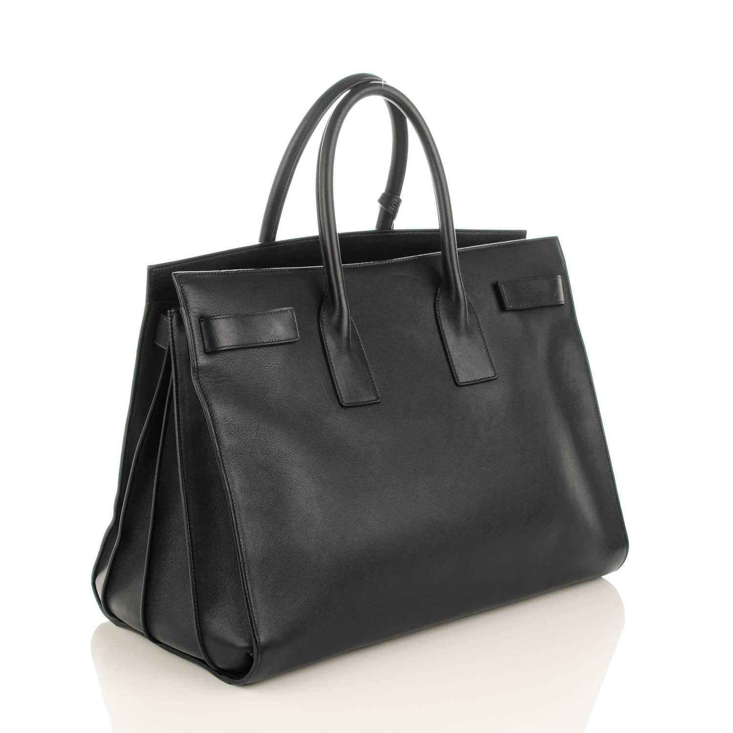 Saint Laurent Calfskin Large Sac De Jour Carryall Marine 3 of 7