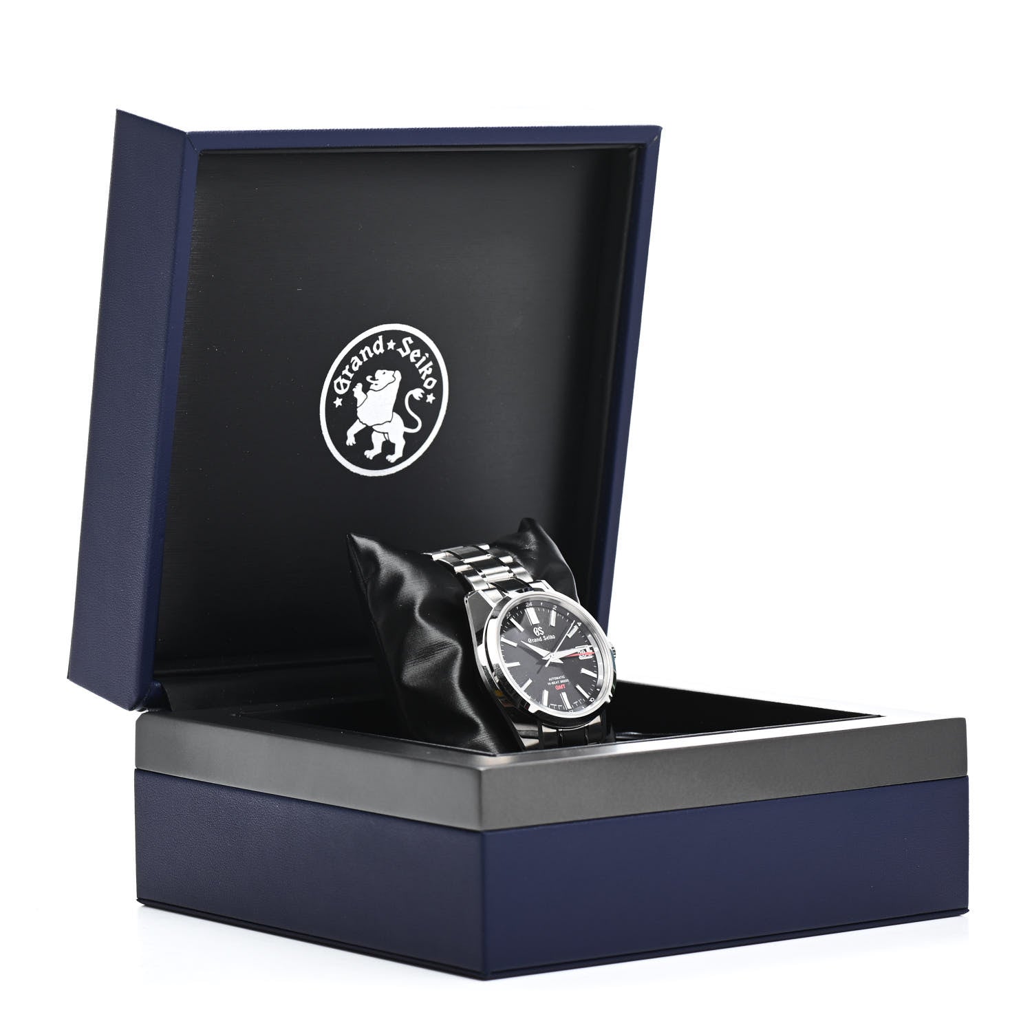 Grand Seiko Stainless Steel 40mm Mechanical High-Beat 36000 GMT Automatic Watch Black SBGJ203 5 of 5