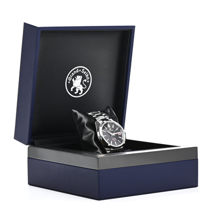 Grand Seiko Stainless Steel 40mm Mechanical High-Beat 36000 GMT Automatic Watch Black SBGJ203 5 of 5