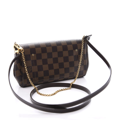 Louis Vuitton Damier Ebene Favorite PM 2 of 9