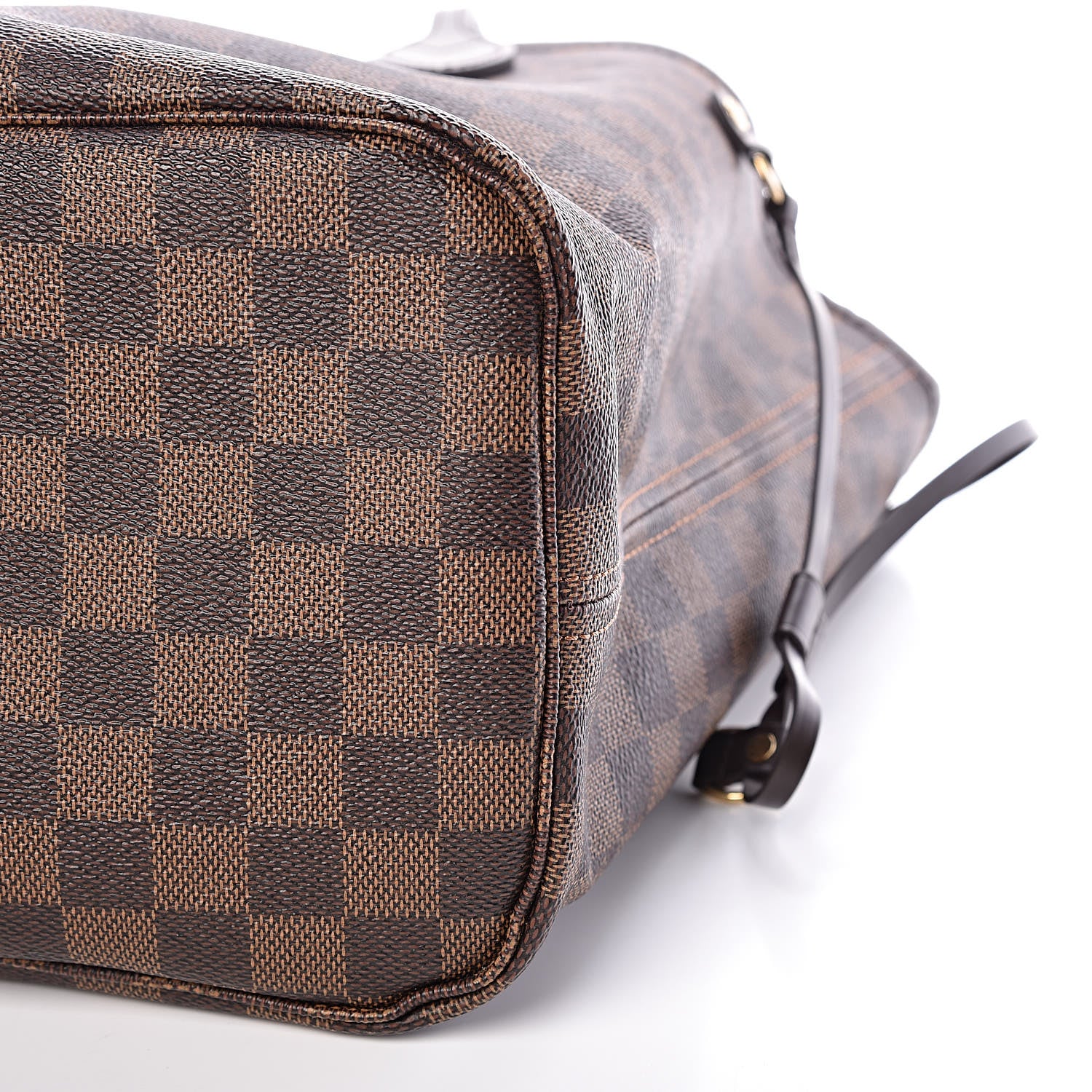 Louis Vuitton Damier Ebene Neo Neverfull MM Rose Ballerine 11 of 12