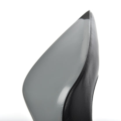 Fendi Calfskin Grosgrain Pumps 39 Black 12 of 15
