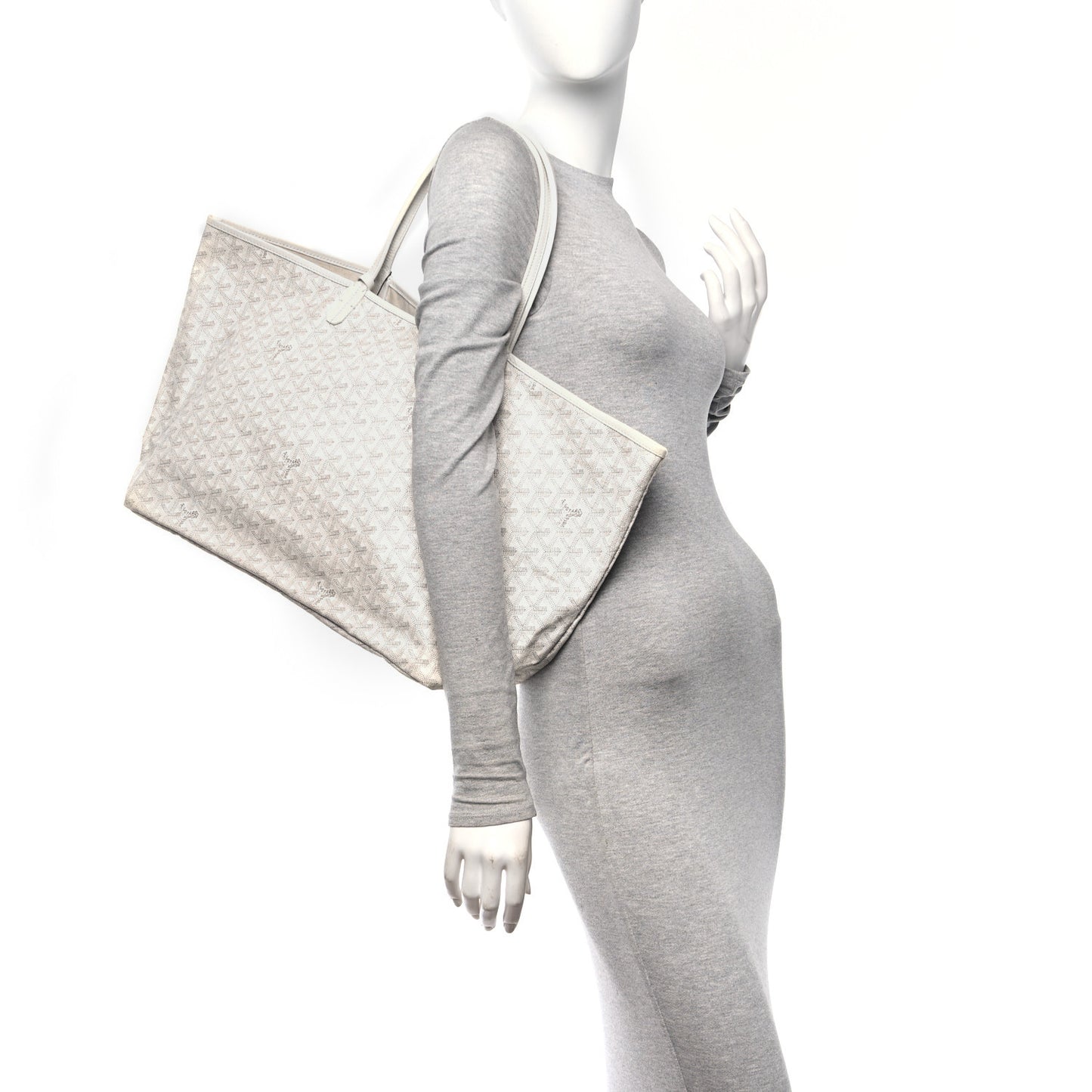 Goyardine Saint Louis GM White