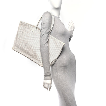 Goyard Goyardine Saint Louis GM White 2 of 10