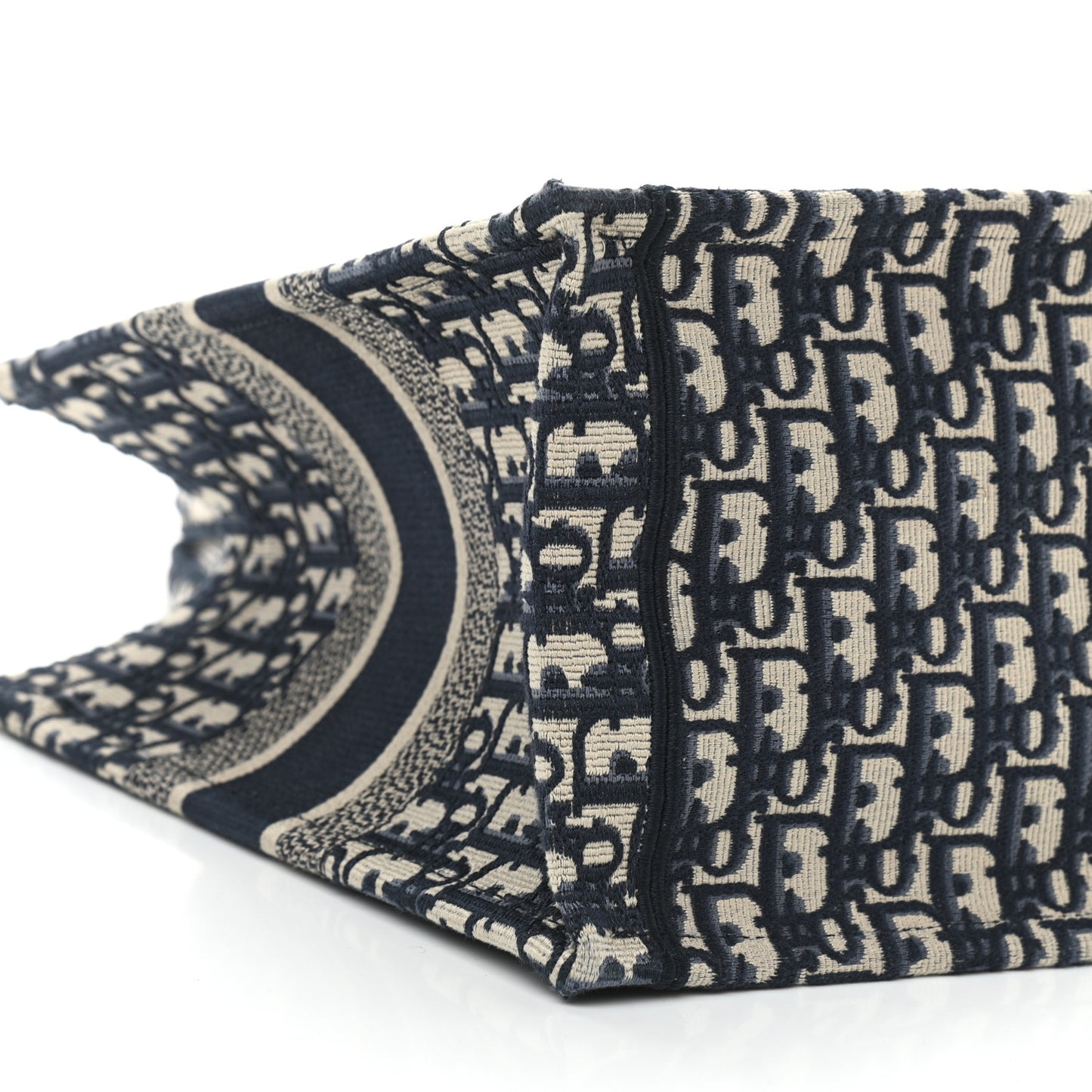Oblique Medium Book Tote Blue Multicolor